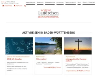 Original-Landreisen.de(Aktivreisen vom Profi) Screenshot