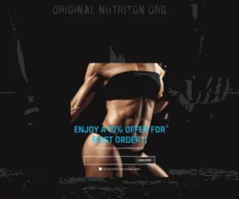 Original-Nutrition.org(Original Nutrition) Screenshot