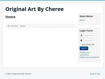 Originalartbycheree.com.au(Originalartbycheree) Screenshot