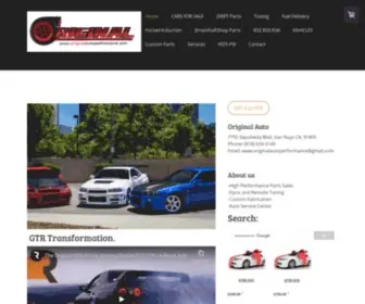 Originalautoperformance.com(Original Auto) Screenshot