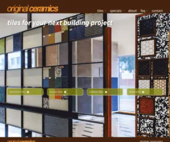 Originalceramics.com.au(Original ceramcis. tiles for your next building project. Original ceramics) Screenshot