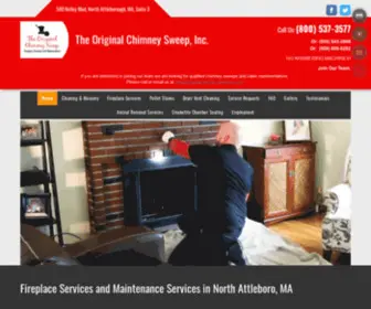 Originalchimneysweepma.com(The Original Chimney Sweep) Screenshot