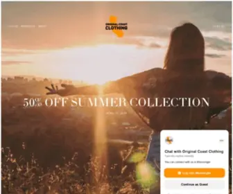 Originalcoastclothing.com(Original Coast Clothing) Screenshot