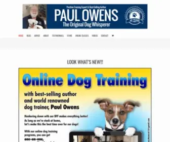 Originaldogwhisperer.com(Train your dog the right way) Screenshot