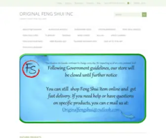 Originalfengshui.com(Original Feng Shui) Screenshot