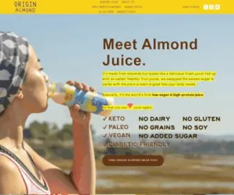 Originalmond.com(Almond®) Screenshot