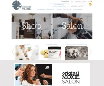 Originalmoxie.com(Natural Hair Care Products by Original Moxie) Screenshot