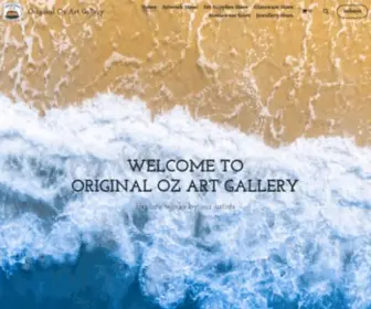 Originaloz.com.au(Original Oz Art Gallery) Screenshot