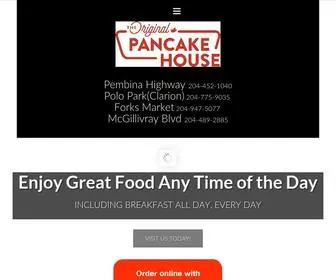 Originalpancakehouse.ca(The Original Pancake House) Screenshot