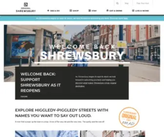 Originalshrewsbury.co.uk(Original Shrewsbury) Screenshot
