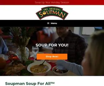 Originalsoupman.com(Order Soup Online) Screenshot