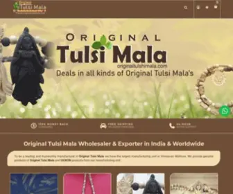 Originaltulsimala.com(ISKCON Original Tulsi Mala Wholesaler and Exporter) Screenshot