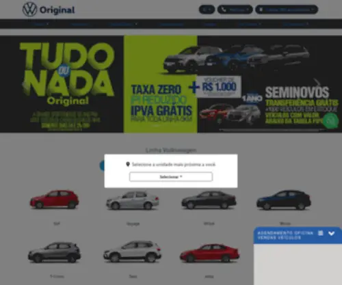 Originalvw.com.br(Original VW) Screenshot