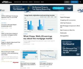 Originationnews.com(National Mortgage News) Screenshot