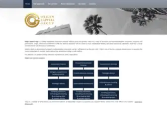 Origincapital.com.au(Advisory services) Screenshot