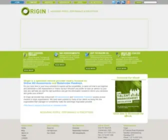 Origin.co.za(Online 360 Assessments) Screenshot