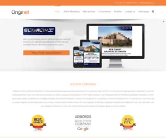 Originet.net(Online Marketing Company) Screenshot