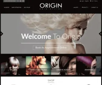 Originhairdesign.ie(Origin Hair Design) Screenshot