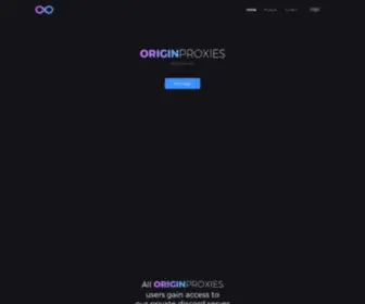 Originproxies.com(Create an Ecommerce Website and Sell Online) Screenshot