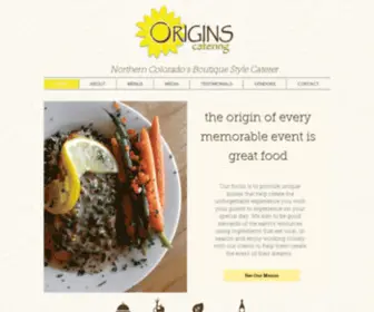 Originscatering.com(Originscatering) Screenshot