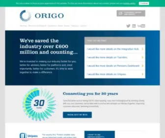 Origo.com(Everything flows) Screenshot