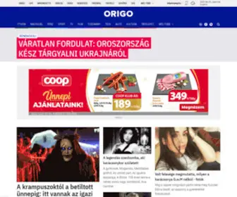 Origo.hu(Friss hírek) Screenshot