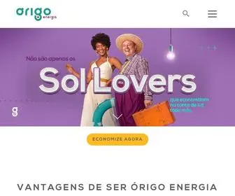 Origoenergia.com.br(Órigo Energia) Screenshot