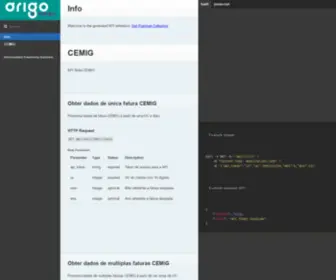 Origofazenda.com.br(API Reference) Screenshot