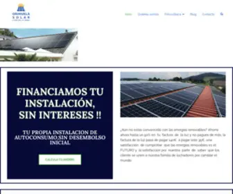 Orihuelasolar.es(Orihuela Solar) Screenshot