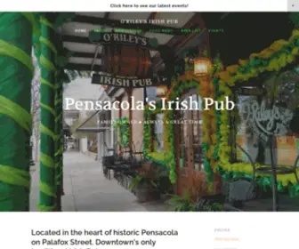 Orileyspub.com(O'Riley's Irish Pub) Screenshot