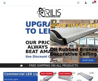 Orilis.com(Best LED Lighting Fixture) Screenshot