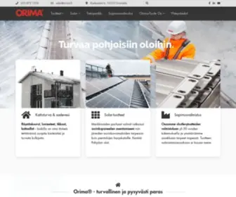 Orima.fi(Etusivu) Screenshot