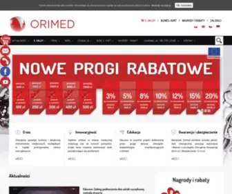 Orimed.pl(ORIMED) Screenshot