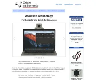 Orin.com(Origin Instruments) Screenshot