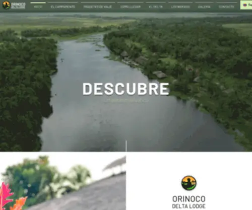 Orinocodelta.com(Orinoco Delta Lodge) Screenshot
