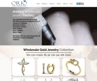 Orio.biz(Silver Jewelry Wholesale) Screenshot