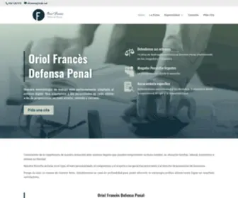 Oriolfrancesdefensapenal.com(Inicio) Screenshot