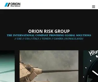 Orion-Group.com(Security Experts) Screenshot