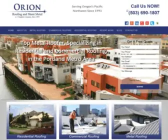 Orion-NW.com(Orion NW) Screenshot