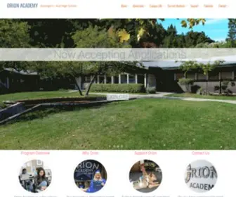 Orionacademy.org(Orion Academy) Screenshot