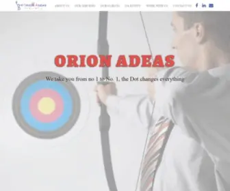 Orionadeas.com(ORION ADEAS) Screenshot