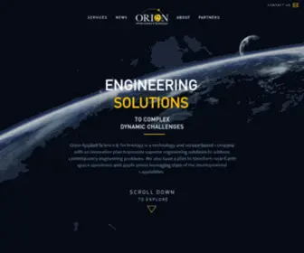 Orionast.com(ORION) Screenshot