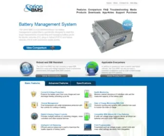Orionbms.com(Orion Li) Screenshot