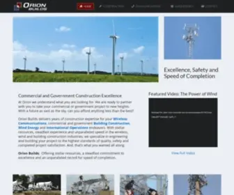 Orionbuilds.com(Orion Builds Inc) Screenshot