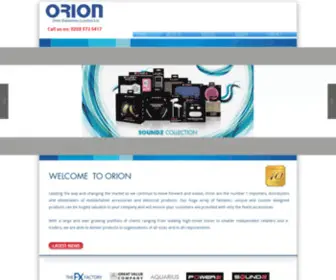 Orionelectronics.co.uk(Orionelectronics) Screenshot