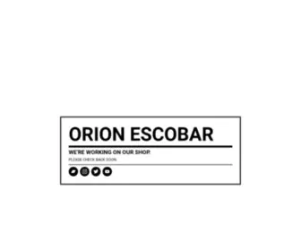 Orionescobar.com(Orion Escobar) Screenshot