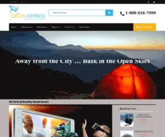 Orionexpress.biz(An Evergreen Ecommerce General Store) Screenshot