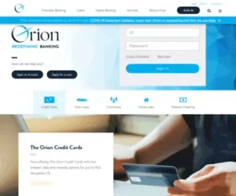 Orionfcu.com(Orion FCU) Screenshot