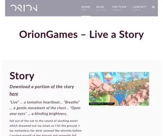 Oriongames.net(Orion Games) Screenshot