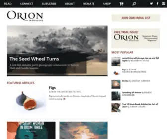 Oriongrassroots.org(Orion Magazine) Screenshot